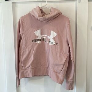 UNDER ARMOUR light pink cowl neck hoodie